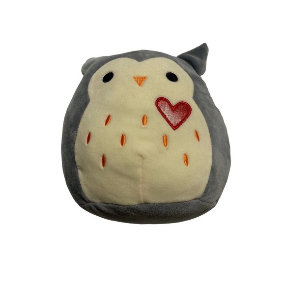 Kellytoy Squishmallow 8” Hoot The Gray Owl Soft Plush Toy Doll Pillow - Picture 1 of 6